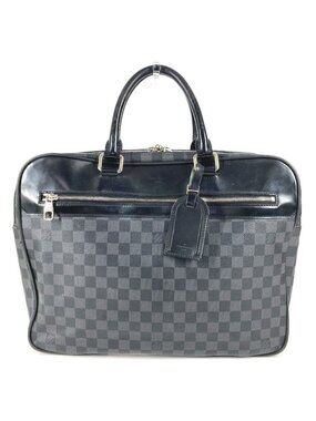 Louis Vuitton Business Bag Overnight Damier Graphite Canvas Black